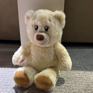 Build-A-Bear Cream and Tan Plush Teddy